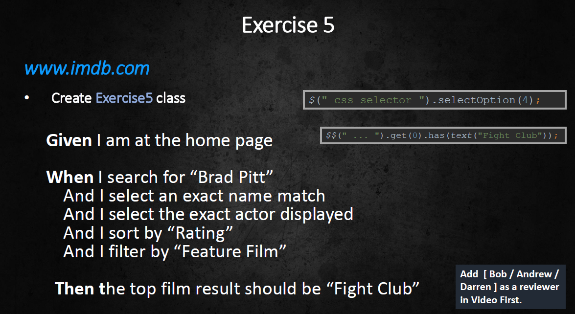 Training evening exercise Training evening exercise