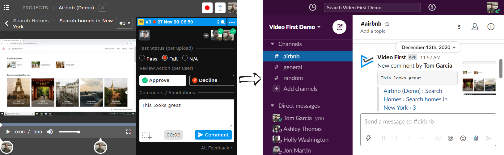Video first for slack 7 Video first for slack 7